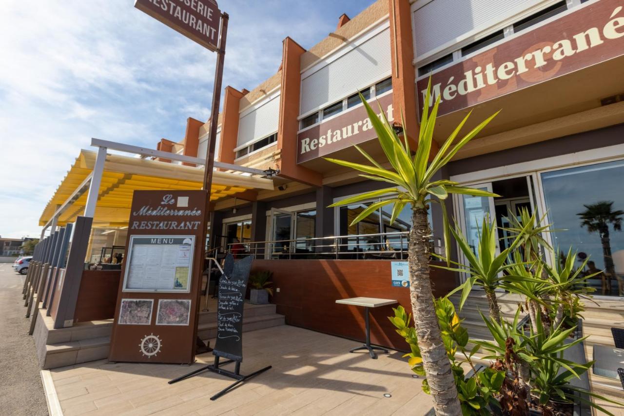 Logis Hotel & Restaurant Mediterranee Port-la-Nouvelle Bagian luar foto